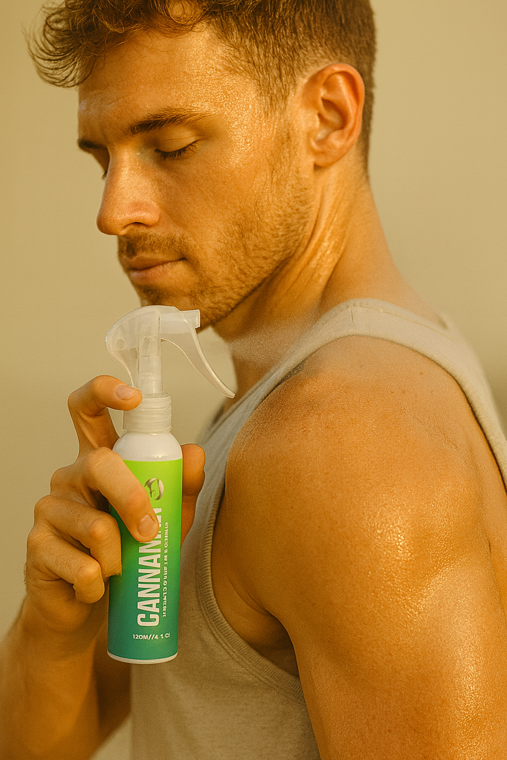 Spray Herbal Calmante Cannamax – Alivio rápido para dolores musculares y articulares