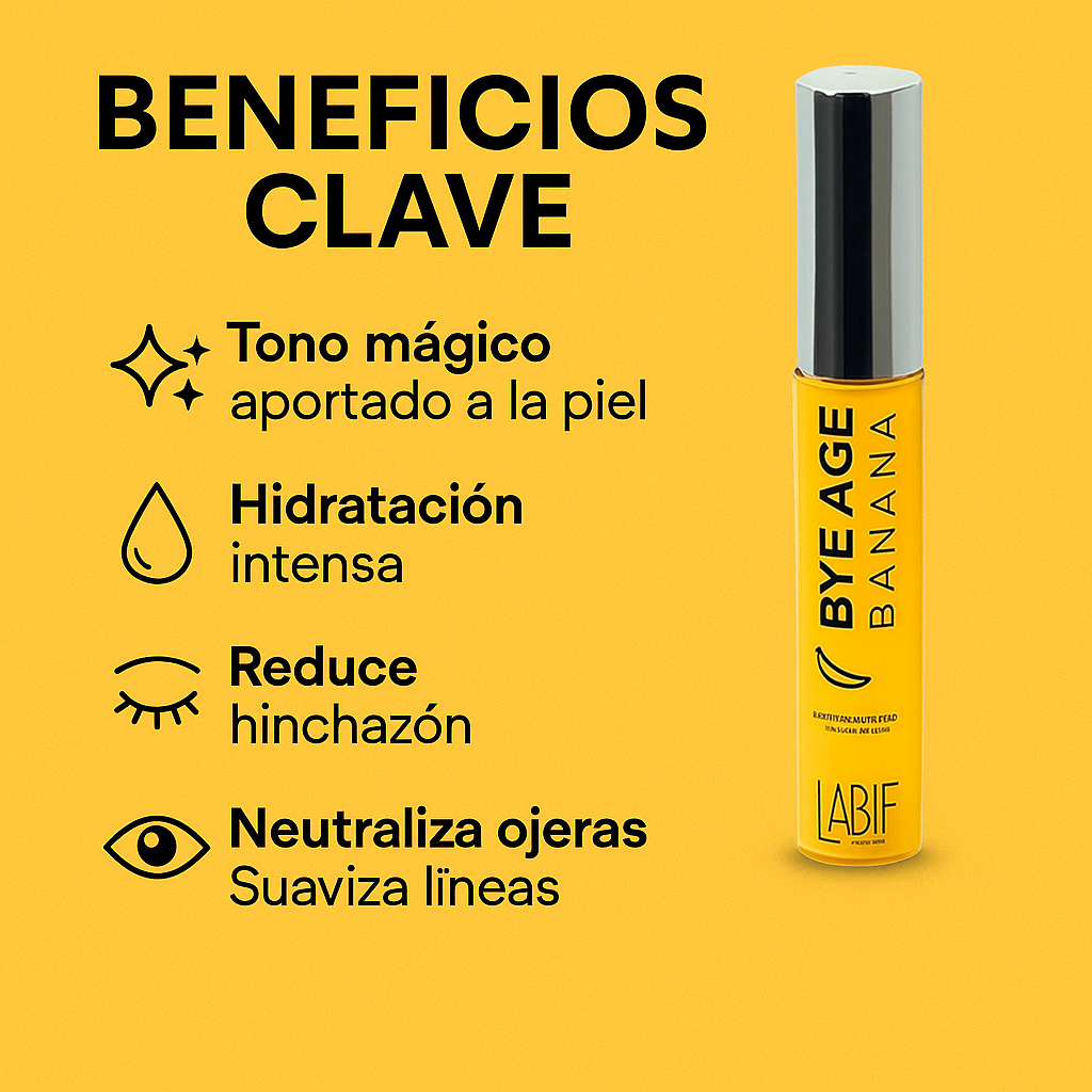 Bye Age Banana - Contorno Anti-Ojeras 12g