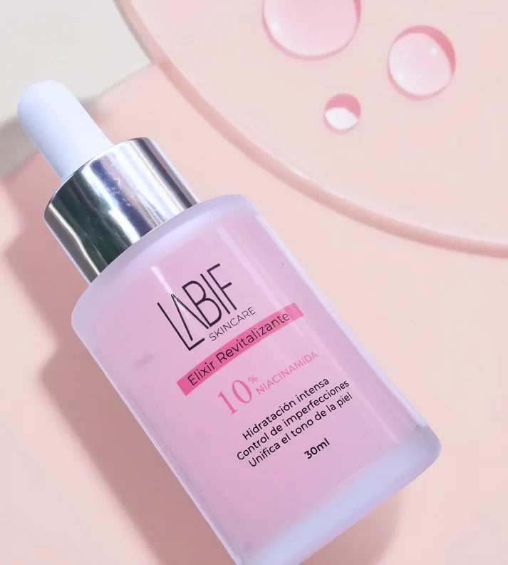 Serum Facial LABIF Niacinamida 10% Hidratante 30ml - ELIXIR REVITALIZANTE - SERUM