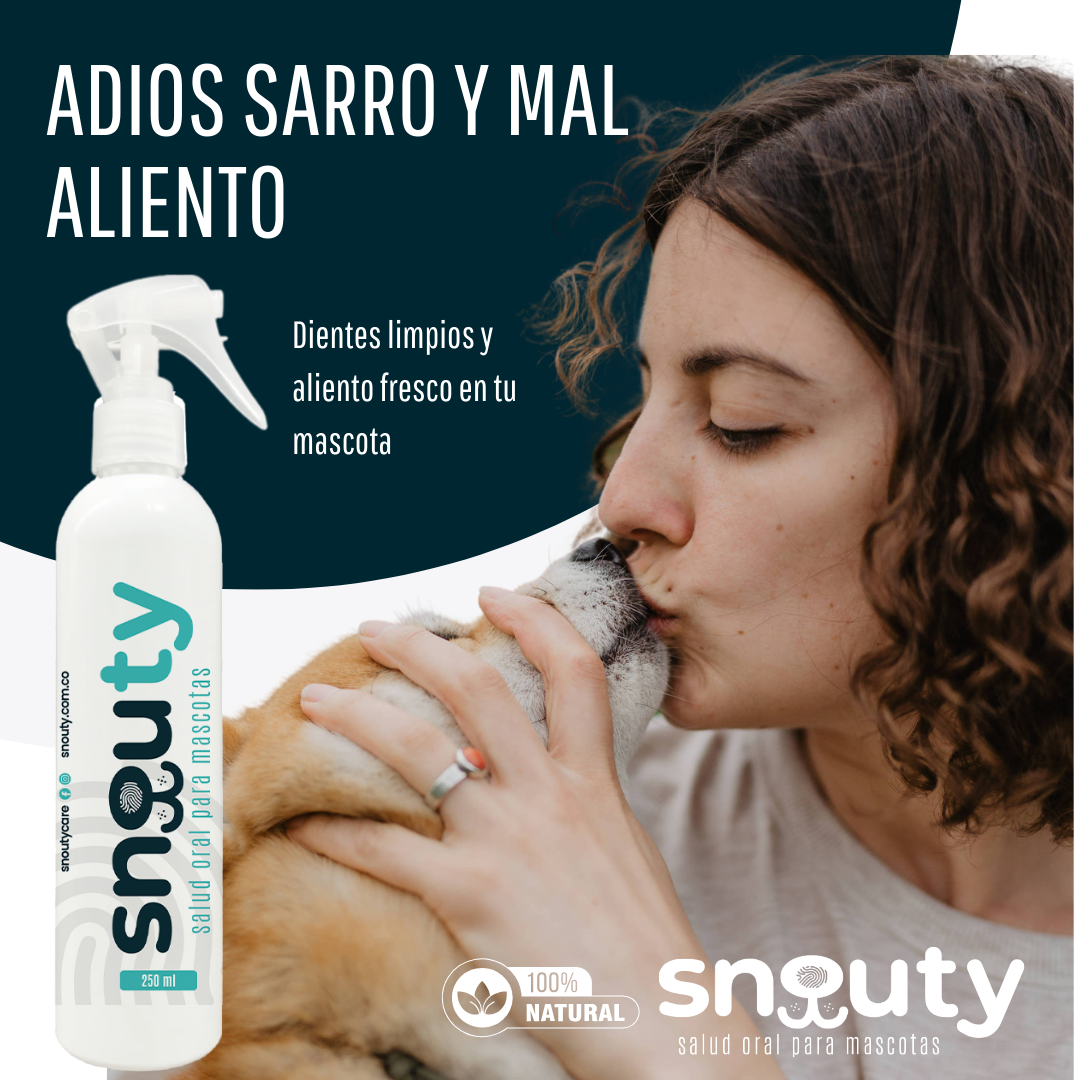 Spray eliminador de sarro y mal aliento Snouty