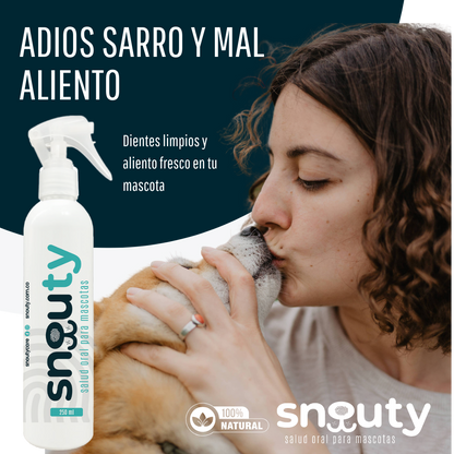 Spray eliminador de sarro y mal aliento Snouty