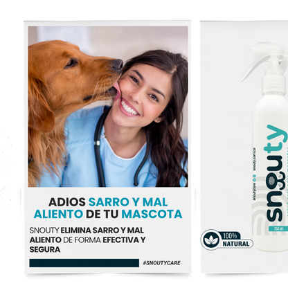Spray eliminador de sarro y mal aliento Snouty