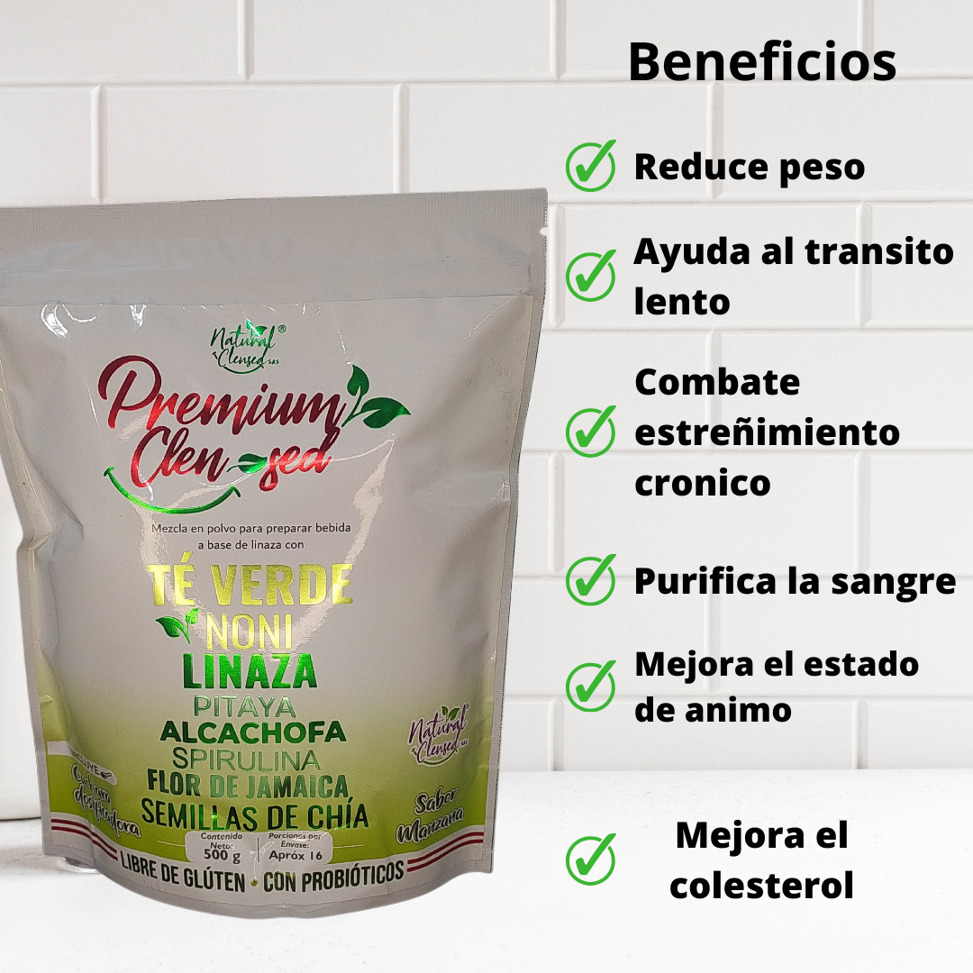 Fibra natural para el colon con probioticos