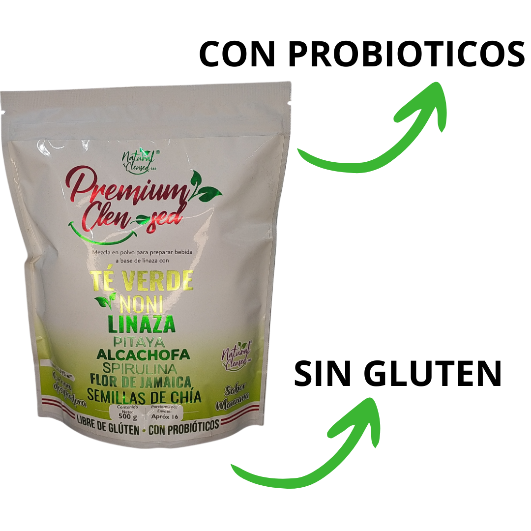 Fibra natural para el colon con probioticos