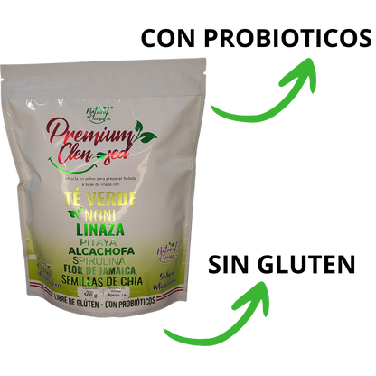 Fibra natural para el colon con probioticos