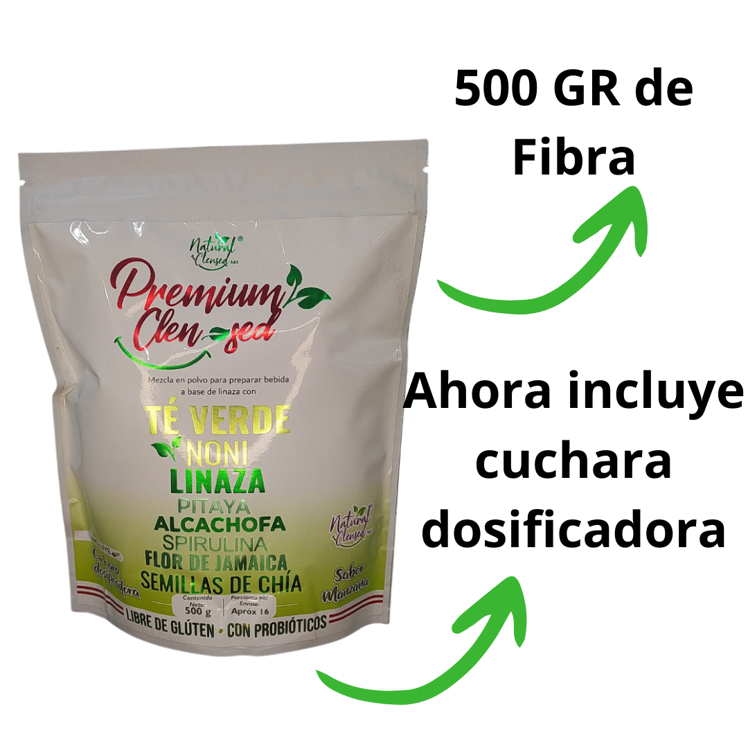 Fibra natural para el colon con probioticos