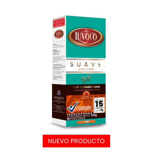 Luvoco Suave: Disfruta de un café suave, ligero y lleno de bienestar