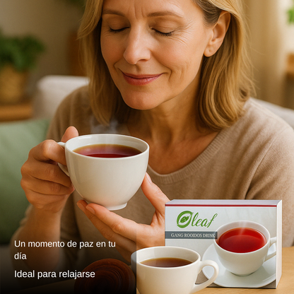 Rooibos Tea con Ganoderma: Relájate y nutre tu cuerpo en cada sorbo