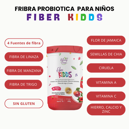 Fibra Probiótica para Niños | Digestión y Defensas Naturales