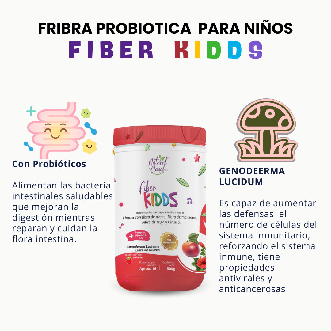 Fibra Probiótica para Niños | Digestión y Defensas Naturales