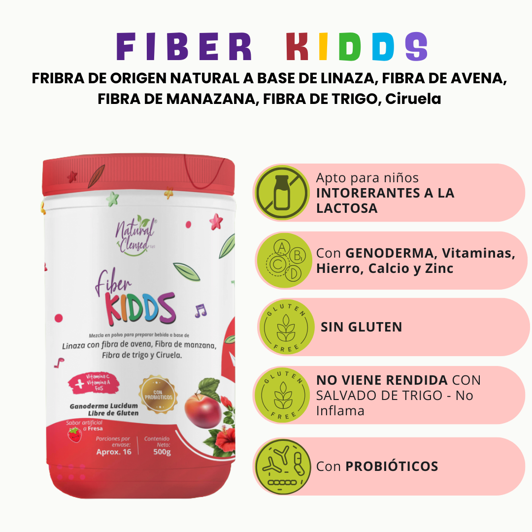 Fibra Probiótica para Niños | Digestión y Defensas Naturales