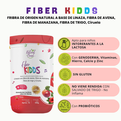 Fibra Probiótica para Niños | Digestión y Defensas Naturales