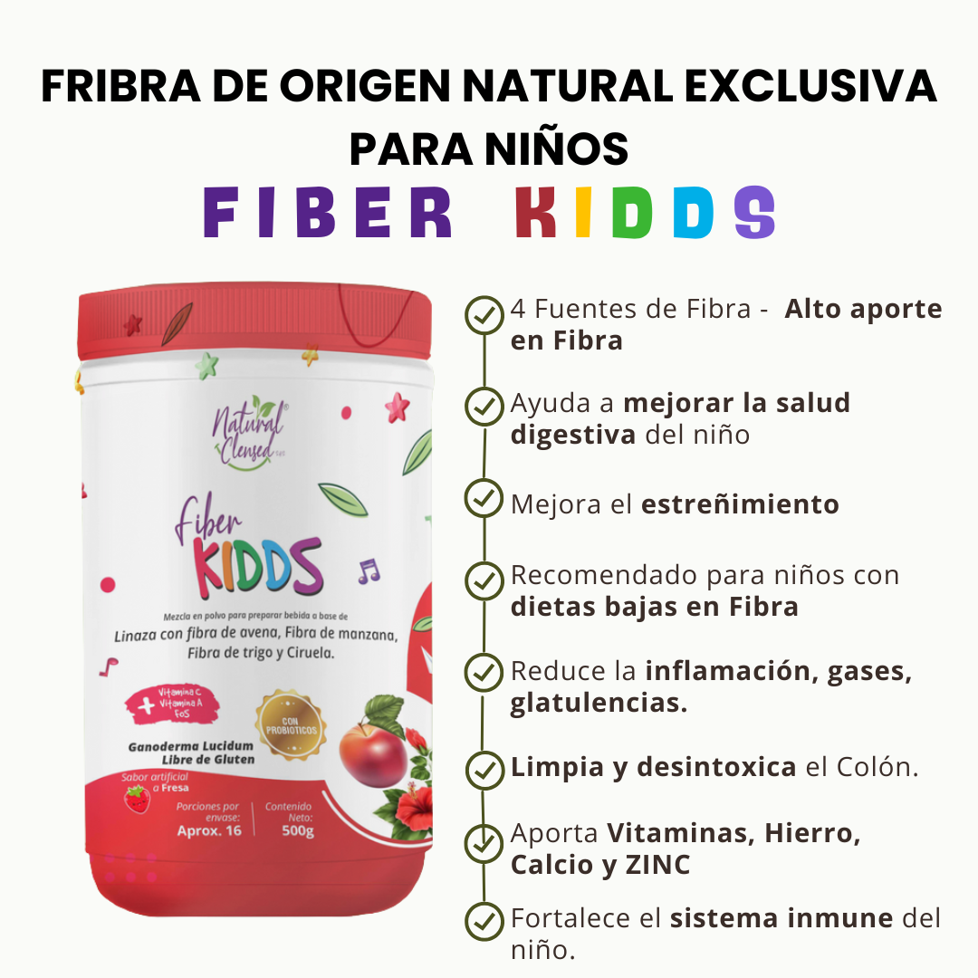 Fibra Probiótica para Niños | Digestión y Defensas Naturales