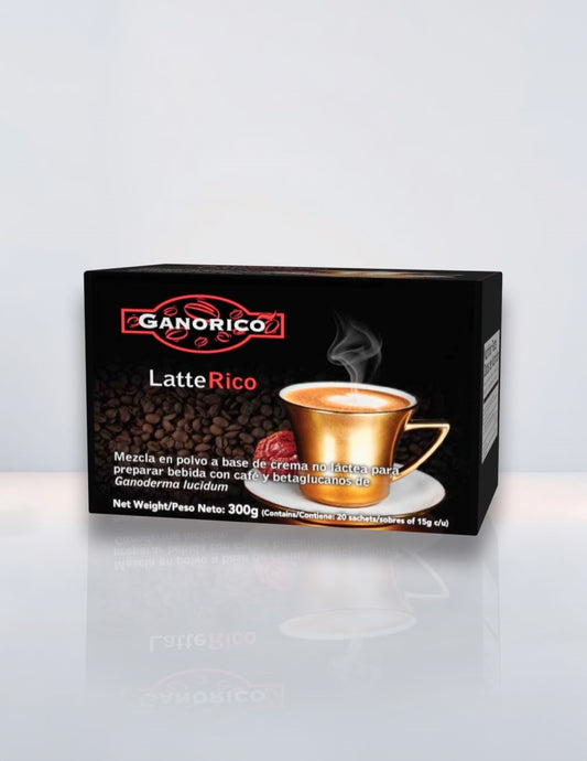 Gano Rico Latte Rico: El placer de un café premium, sin azúcar y lleno de bienestar