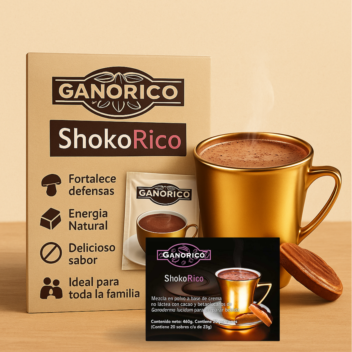 ShokoRico GanoRico: La fusión perfecta de chocolate gourmet y bienestar.