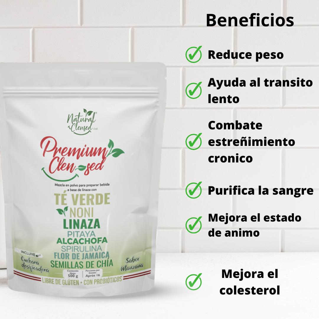 Té Green Fibra — Digestión Ligera & Probióticos (500g) 3