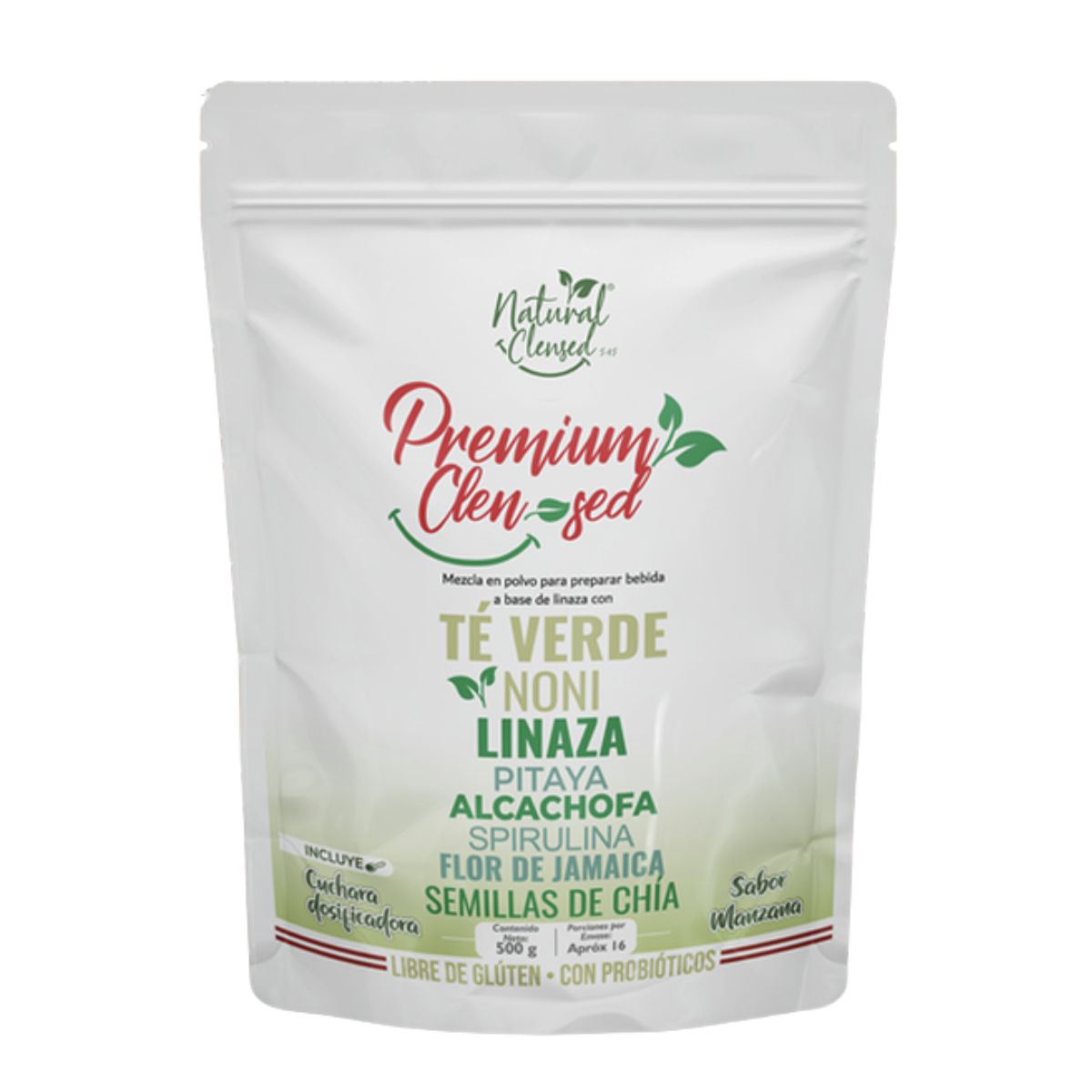 Té Green Fibra — Digestión Ligera & Probióticos (500g)