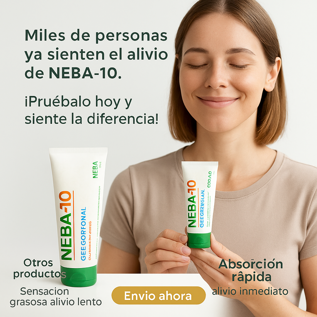 NEBA-10 Gel Corporal Refrescante 200 g 5